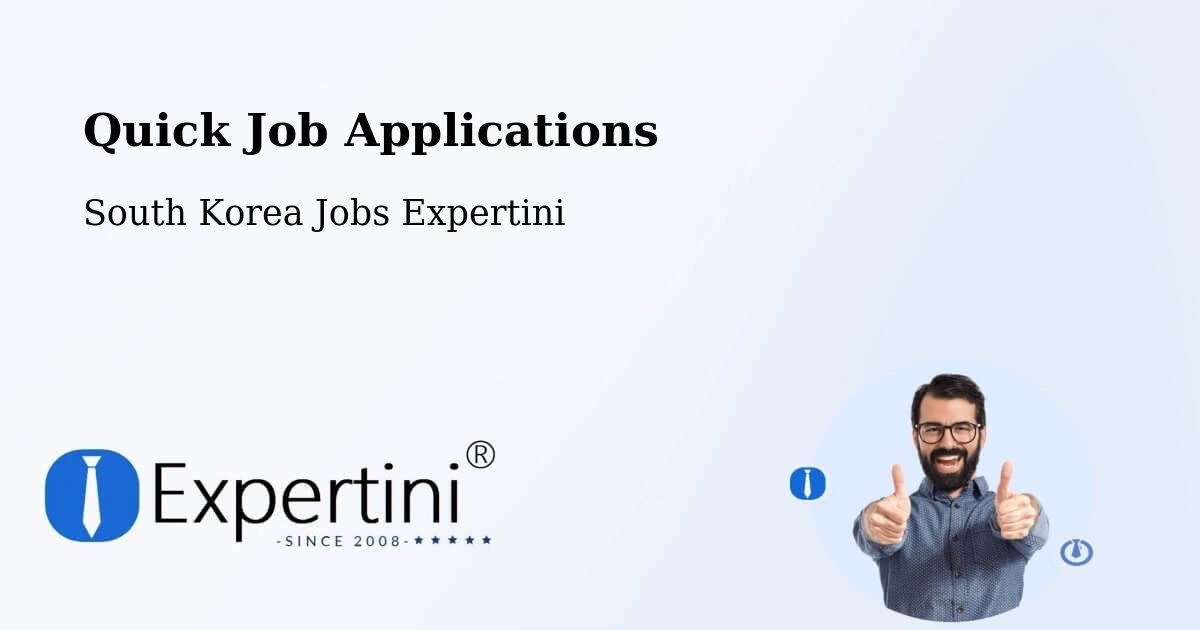Quick Apply Feature – Yeoju Si - South Korea Jobs Expertini